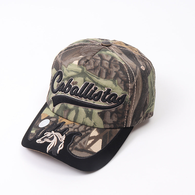 Letter Embroidery Graffiti Baseball Cap – Unisex Cotton Dome Hat Letter Embroidery Graffiti Baseball Cap | Ectron Online