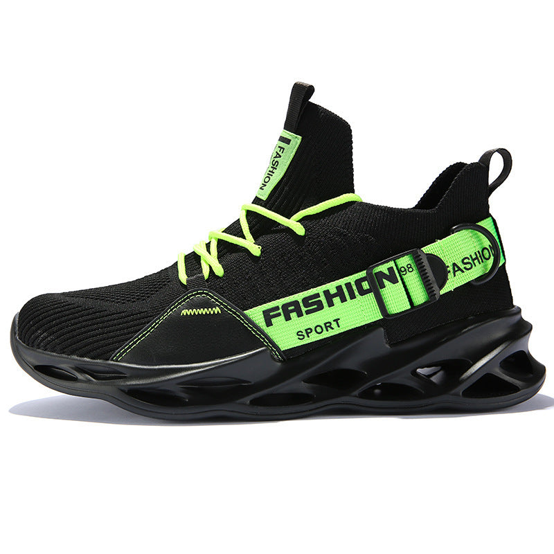 Men’s Mesh Sneakers – Lightweight Flying Woven Casual Shoes Casual sneakers flying woven mesh shoes | Ectron Online