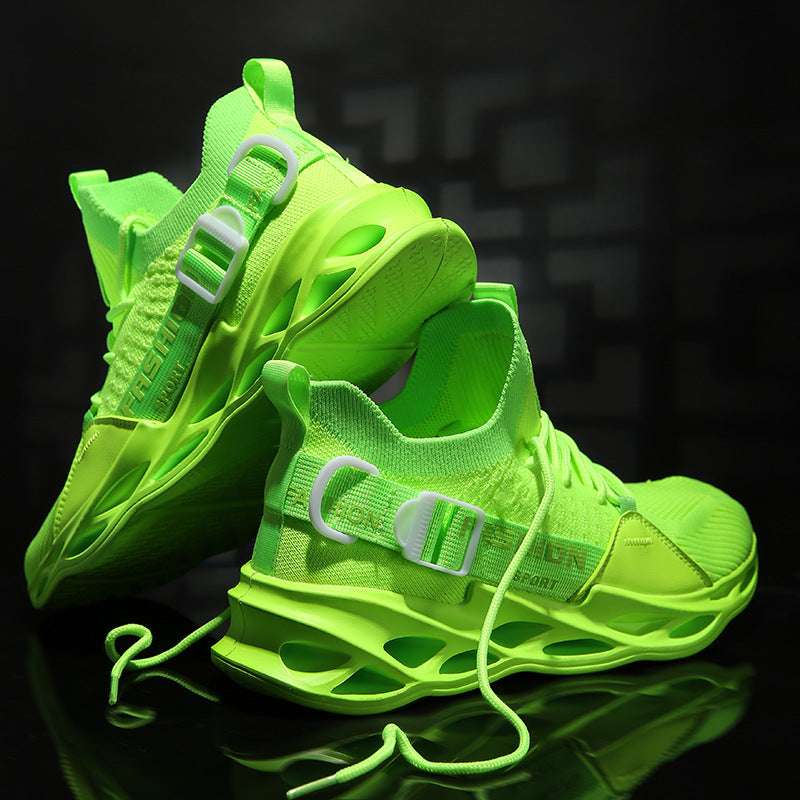 Men’s Mesh Sneakers – Lightweight Flying Woven Casual Shoes Casual sneakers flying woven mesh shoes | Ectron Online