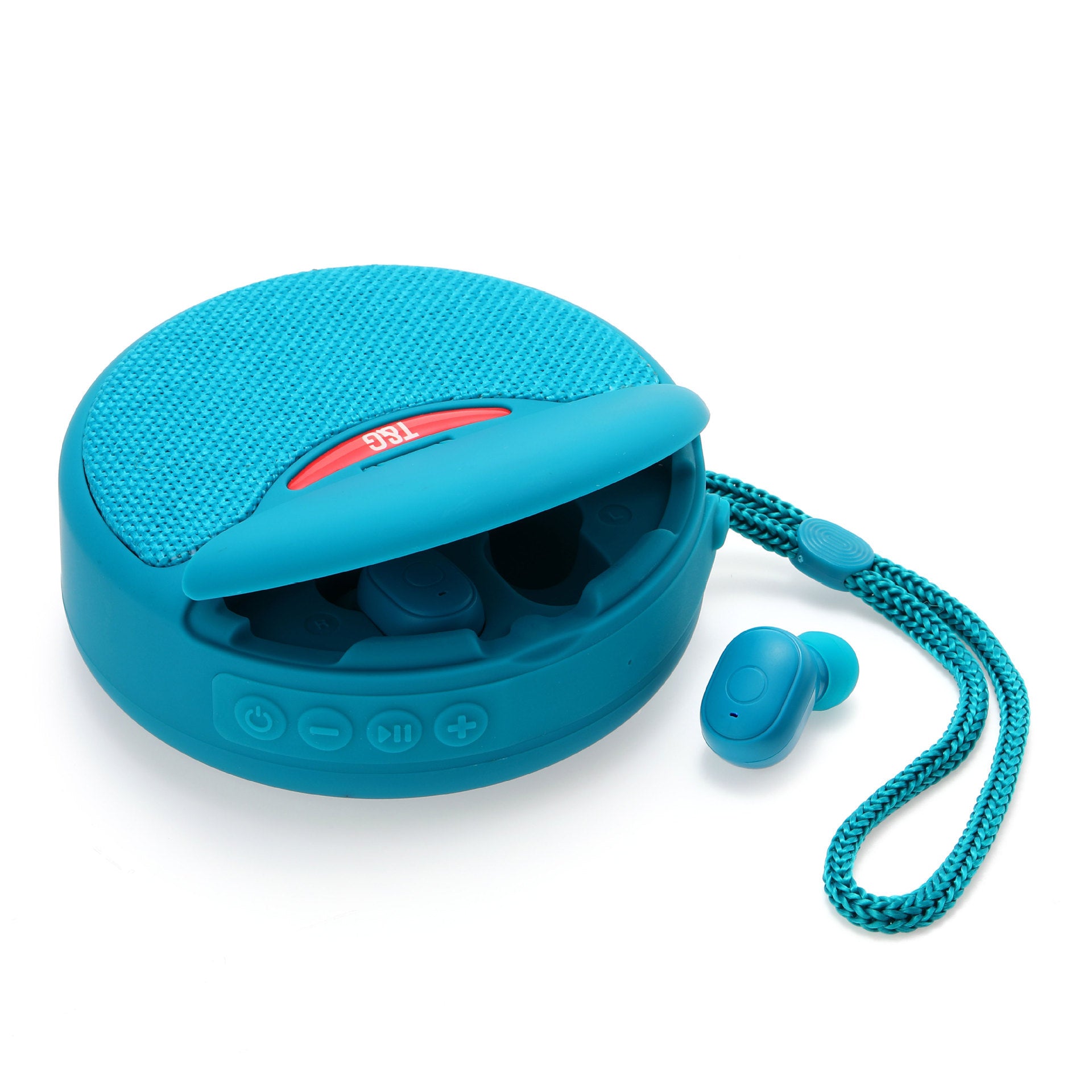 Outdoor Headset Bluetooth Speaker: Portable 3D Stereo & FM Radio Outdoor Portable Headset Bluetooth Speak | Ectron Online