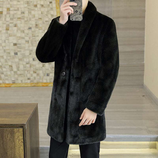 Men's Mink Fur Coat