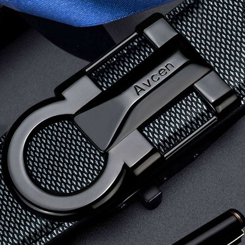 Men's Automatic Buckle Belt - High-End Cowhide & Trend Automatic Buckle High-end Trend Belt | Ectron Online