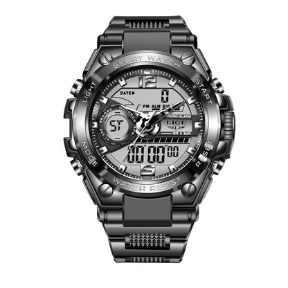 Men's Dual Display Sports Watch Dual Display Advanced Quartz Fashion Ele | Ectron Online