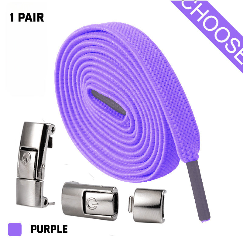 Press Lock Shoelaces Without Ties Elastic Laces Sneaker 8MM Widened Flat No Tie Shoe Laces Kids Shoelace For Shoes Press Lock Shoelaces Without Ties Elasti | Ectron Online