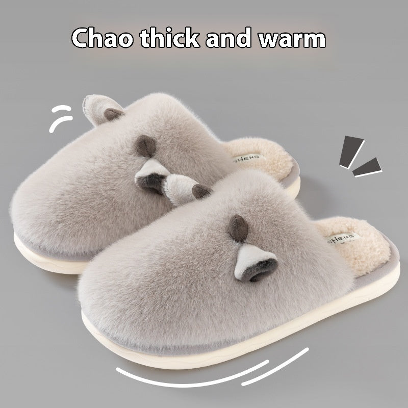 Autumn & Winter Warm Indoor Shoes – Non-Skid Floor Comfort New Autumn And Winter Interior Home No-s | Ectron Online