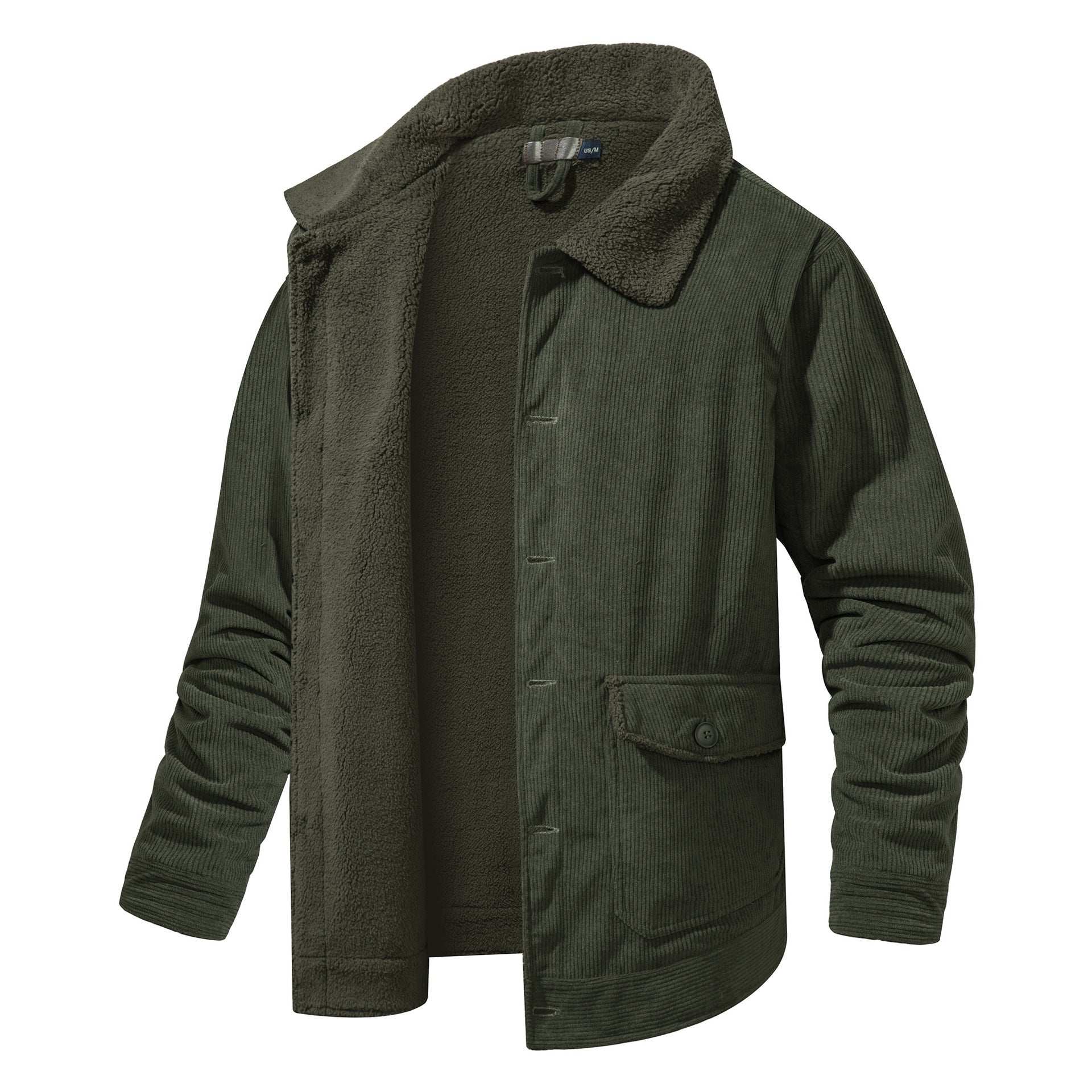 Men's Cashmere Thickened Jacket Men's Large Cashmere Thickened Jacket Ca | Ectron Online
