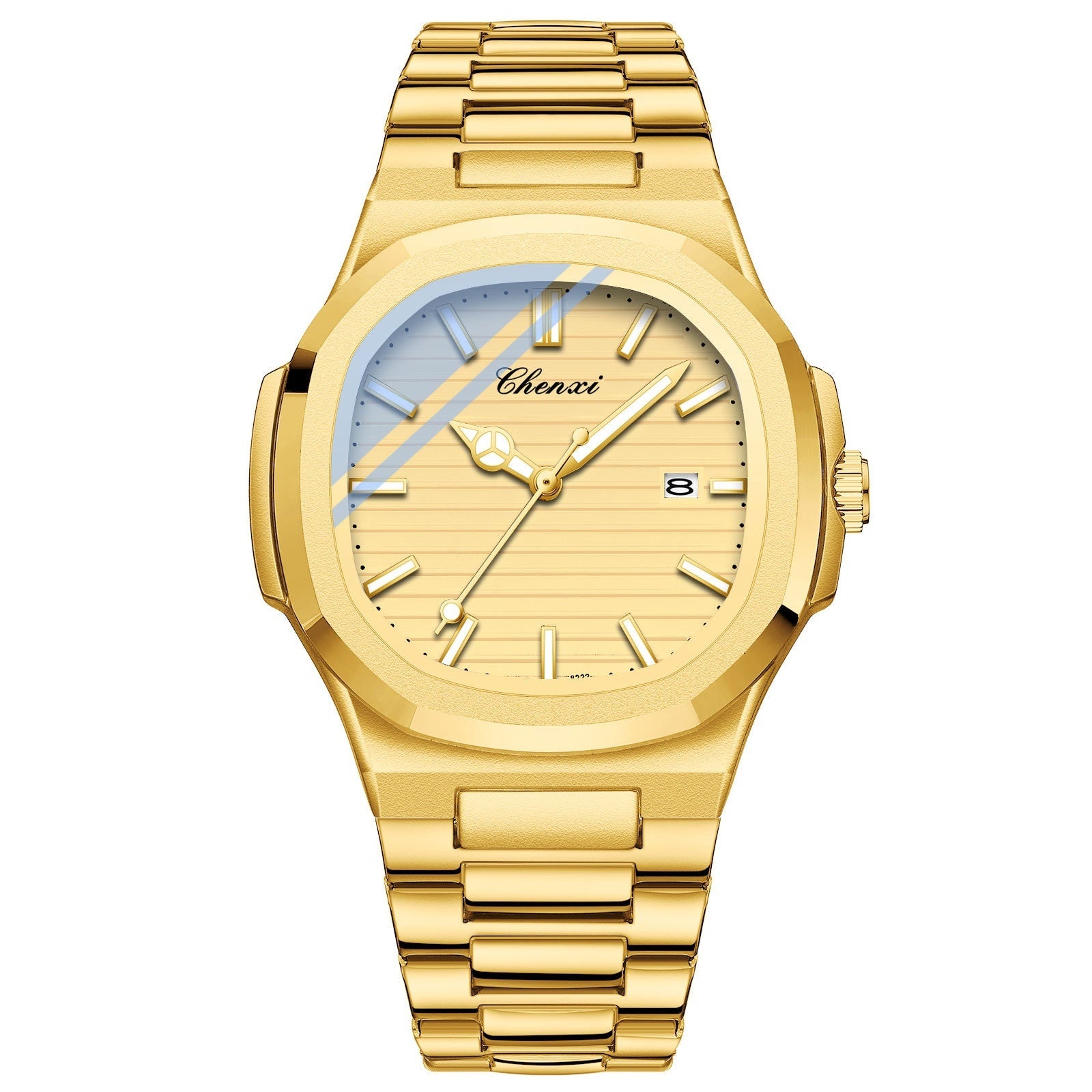 Chenxi Luminous Steel Couple Watch Chenxi Steel Watch Couple Luminous Water | Ectron Online