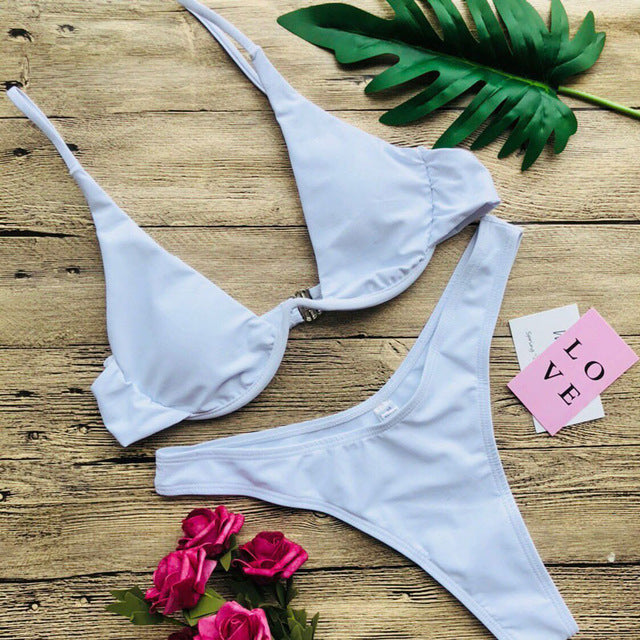 Sexy Women Bikini Beachwear Push-up Swimwear Sexy Women Bikini Beachwear Push-up Swim | Ectron Online