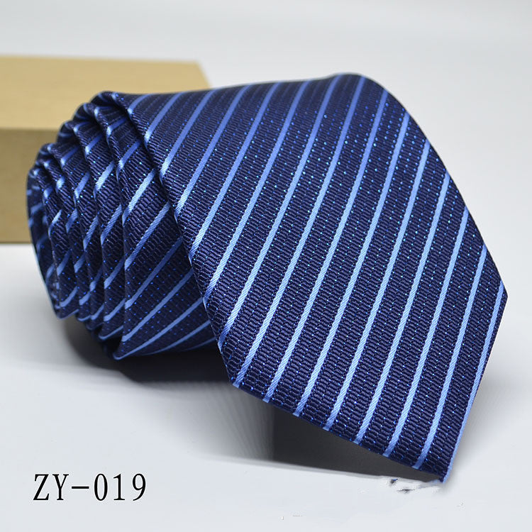 New Men's Hot Sale 1200D Striped Tie Men's Tie | Ectron Online