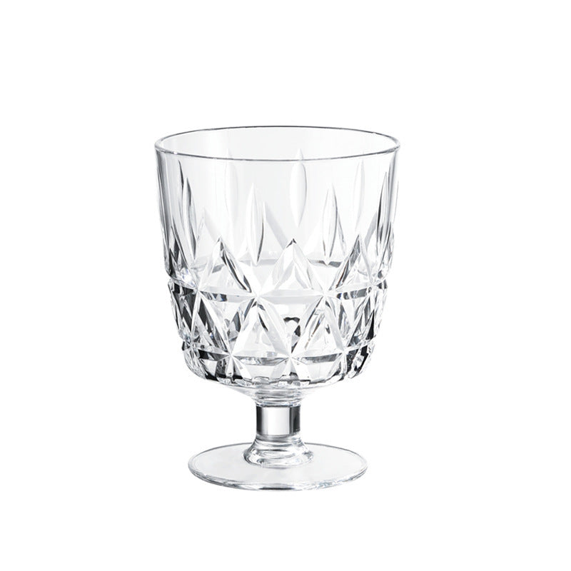 European Style Crystal Acrylic Drink Wine Glass