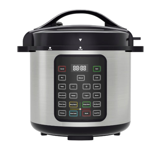 9-in-1 Electric Pressure Cooker & Smart Multi-Pot | 9 Functional Modes