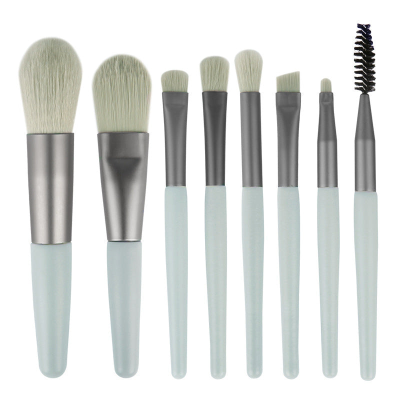 Morandi 8-Piece Makeup Brush Set Makeup Tool Morandi 8-Pack Makeup Brush | Ectron Online