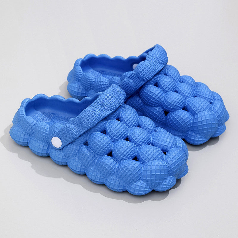 Womens Soft Sole Bubble Clogs Lightweight Solid Color Slippers Womens Soft Sole Bubble Clogs Lightweigh | Ectron Online