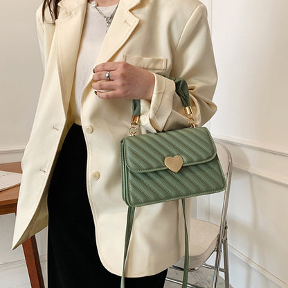 Women's Fashion Chain Shoulder Bag - Love Metal Design Handbag Women Handbags Fashion Chain Shoulder Ba | Ectron Online