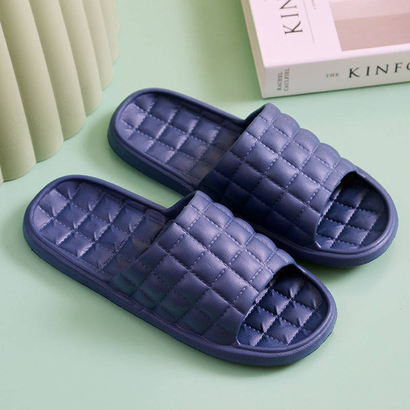 Couple Summer Slippers Bathroom Non-Slip Home Shoes Men And Women Couple Summer Slippers Bathroom Non-Slip | Ectron Online
