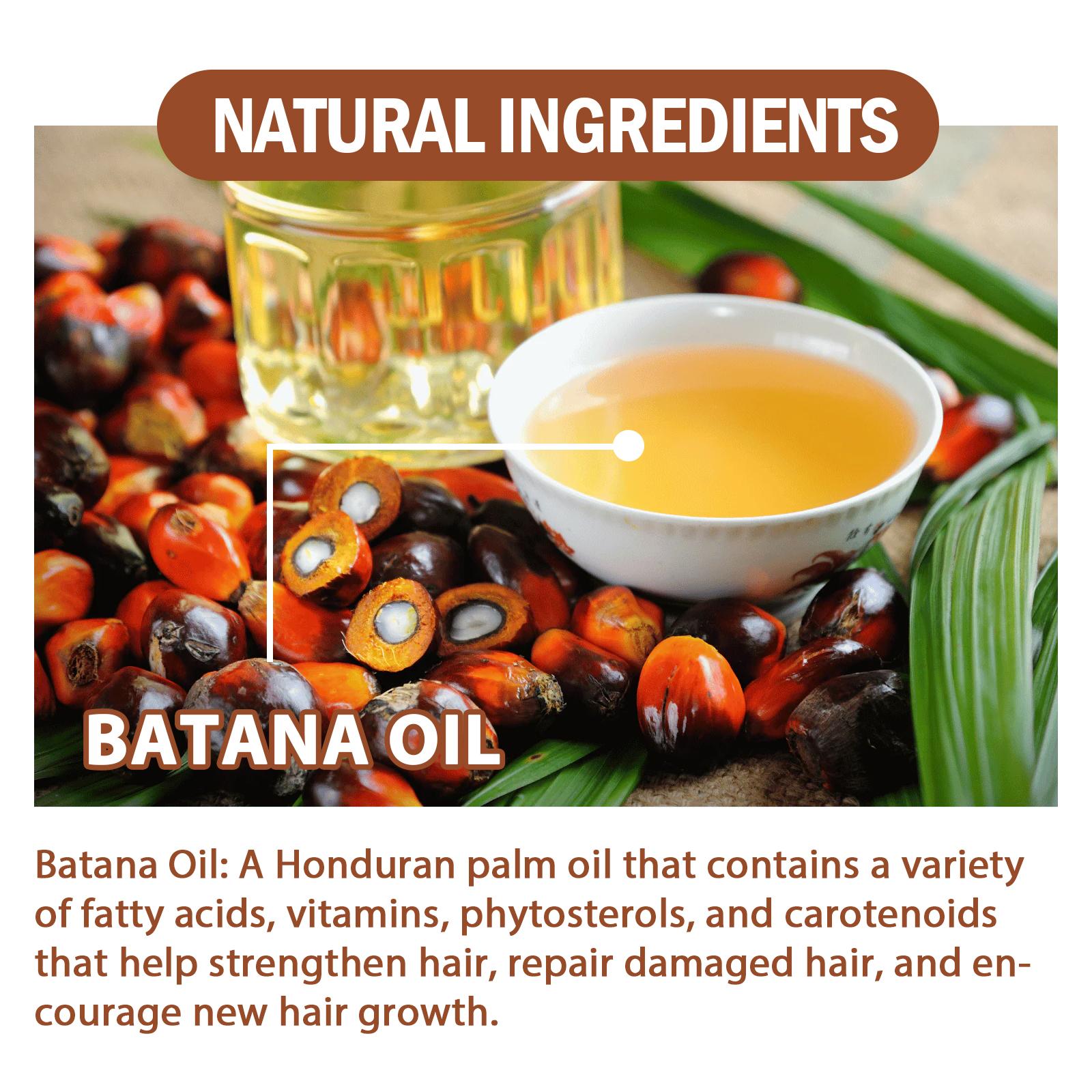 Raw Batana Oil from Honduras - Natural Hair Growth & Repair Treatment