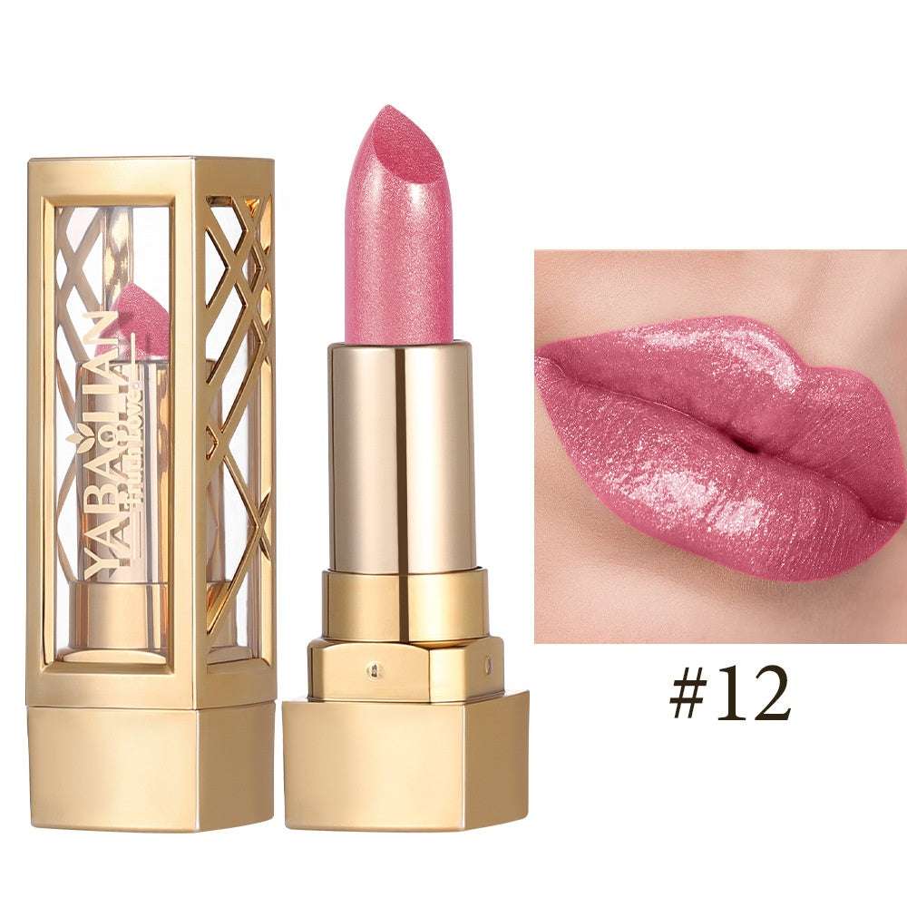 Makeup Slightly Shiny Velvet Pearlescent Pearlescent Lipstick