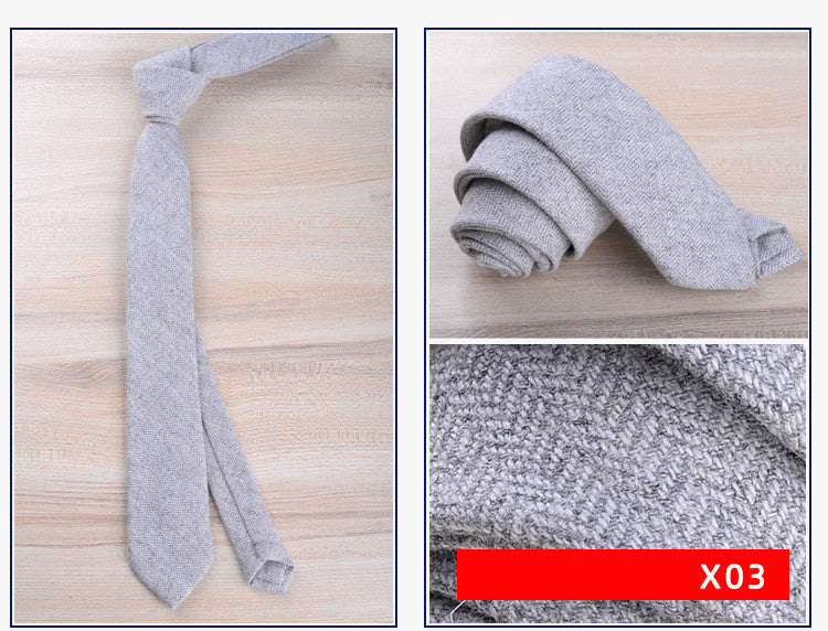 Wool Tie Men Formal Wear England Men's Tie | Ectron Online