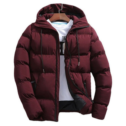 Men's Pure Cotton Padded Jacket New Men's Pure Cotton Padded Jacket Hood | Ectron Online