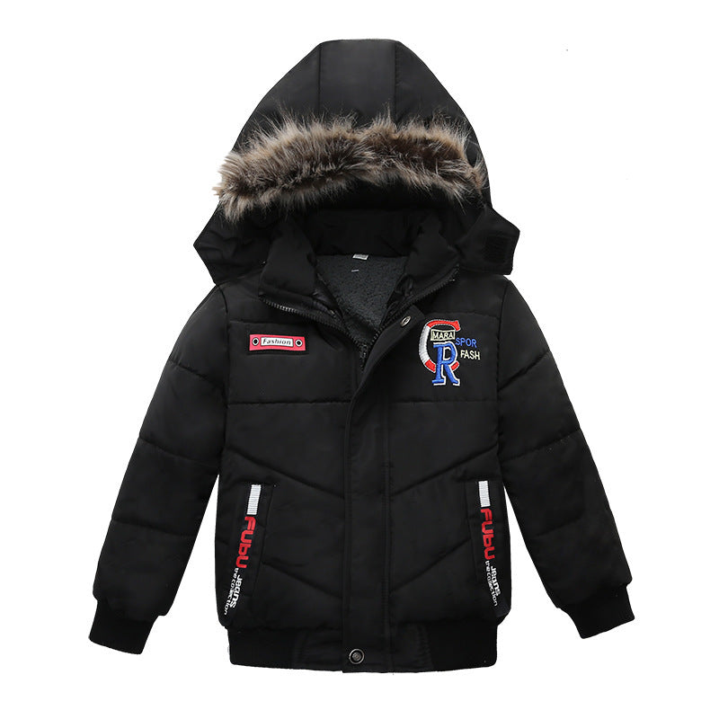 Boys' Cotton-Padded Jackets | Small & Medium Small And Medium-Sized Boys Cotton-Padde | Ectron Online