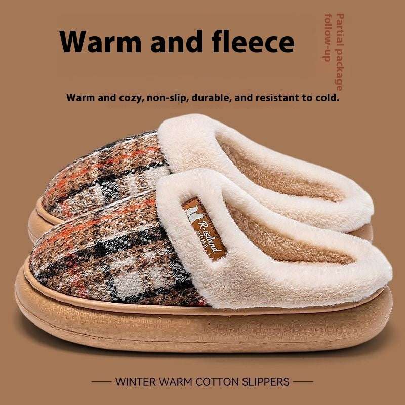 Women's Thick Bottom Non Slip Cotton Slippers Women's Thick Bottom Non Slip Cotton Sli | Ectron Online