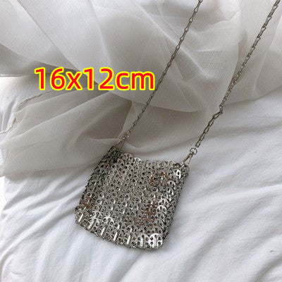 Chain Glitter Sequin Bling Shoulder Bag - Sparkling & Stylish Chain Glitter Sequin Bling Shoulder Bag | Ectron Online