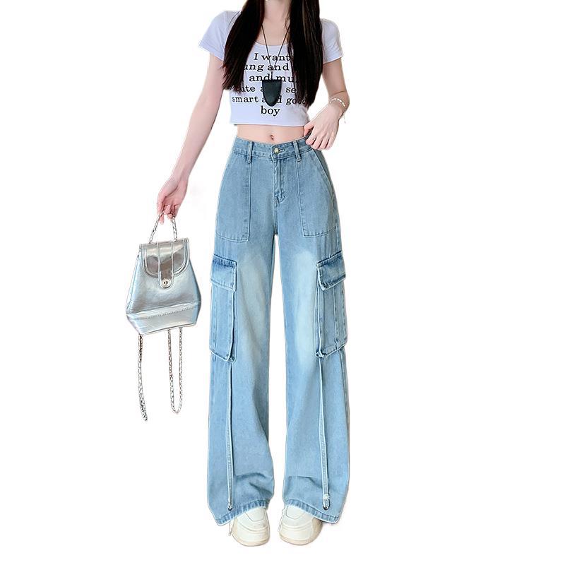 Figure-Flattering Straight-Leg Floor-Length Pants