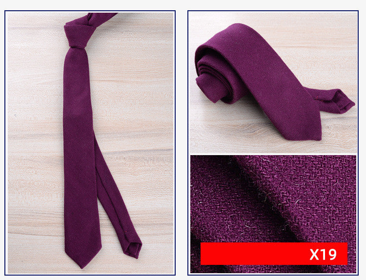 Wool Tie Men Formal Wear England Men's Tie | Ectron Online