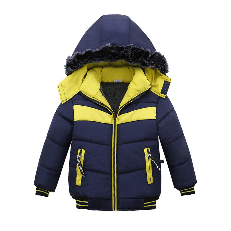 Boys' Cotton-Padded Jackets | Small & Medium Small And Medium-Sized Boys Cotton-Padde | Ectron Online
