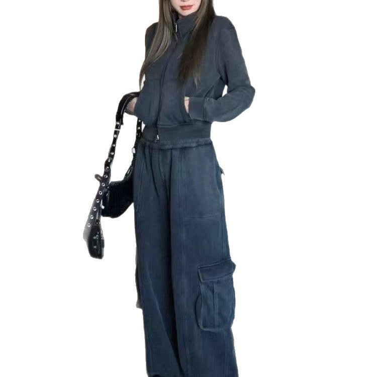 Women's American Retro Sportswear Suit
