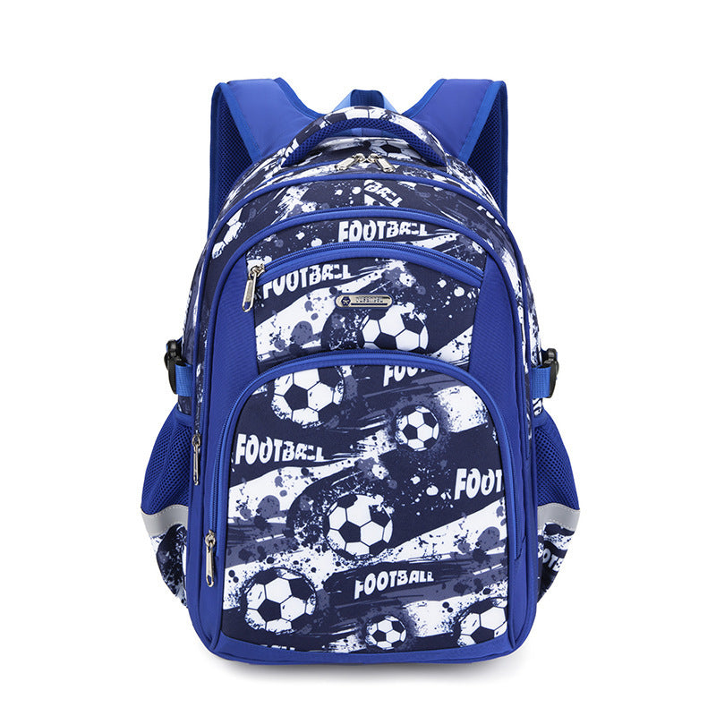Football Schoolbag for Boys – Durable & Spacious Backpack Football Schoolbag Elementary School Boy | Ectron Online