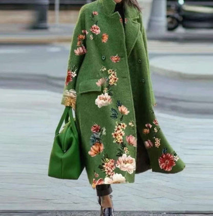 Women's Color Matching Plaid Coat - Long-sleeved Outerwear Women's Color Matching Plaid Long-sleeve | Ectron Online