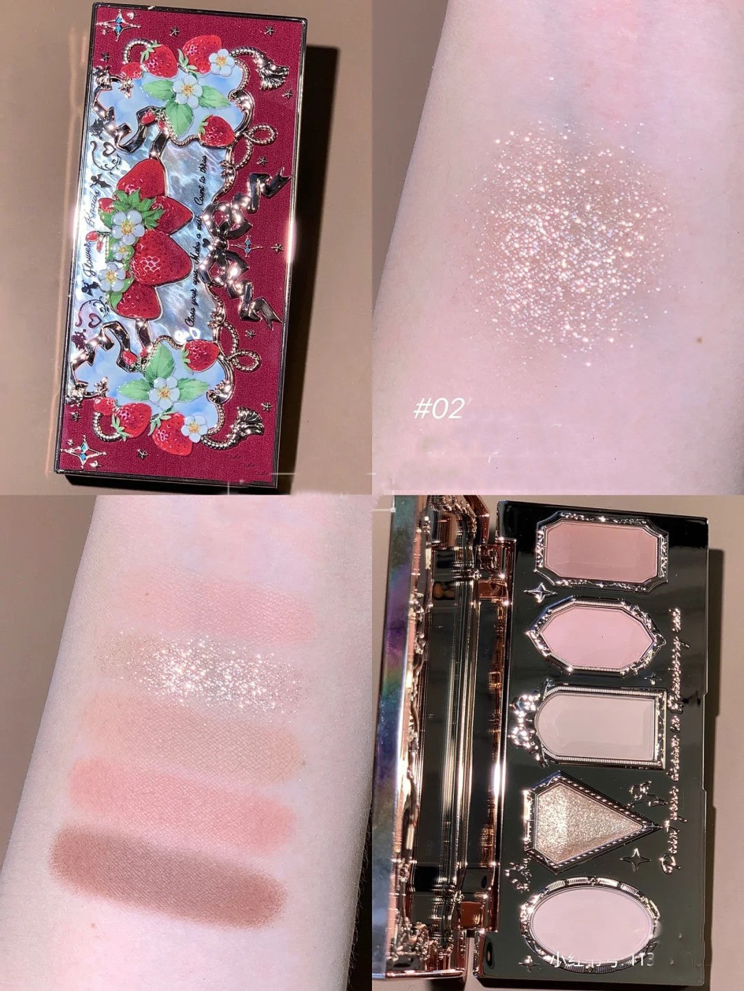 Strawberry Rococo Blush Velvet Matte Lip Glaze Flower Knows Strawberry Rococo Series Em | Ectron Online
