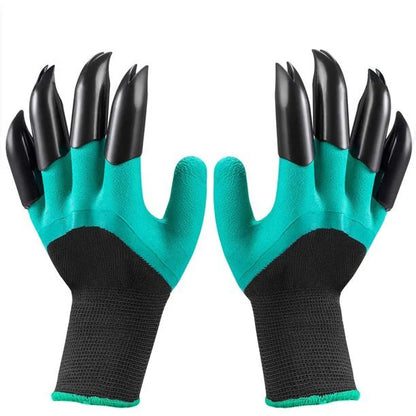 Garden Gloves With Claws Waterproof Garden Gloves For Digging Planting Breathable Gardening Gloves For Yard Work