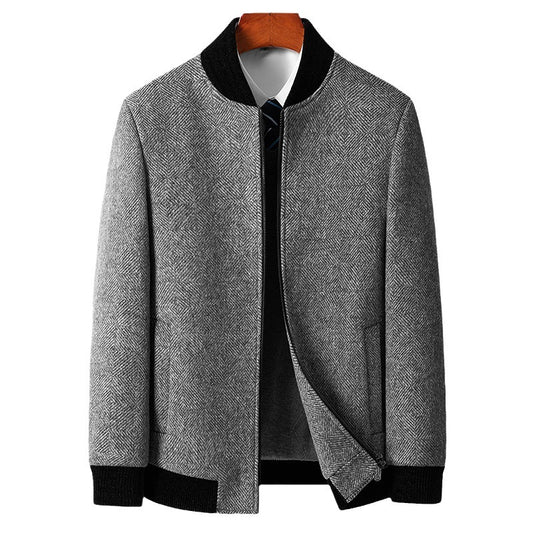 collared work jacket