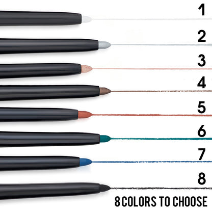 colorful eyeliner pencil