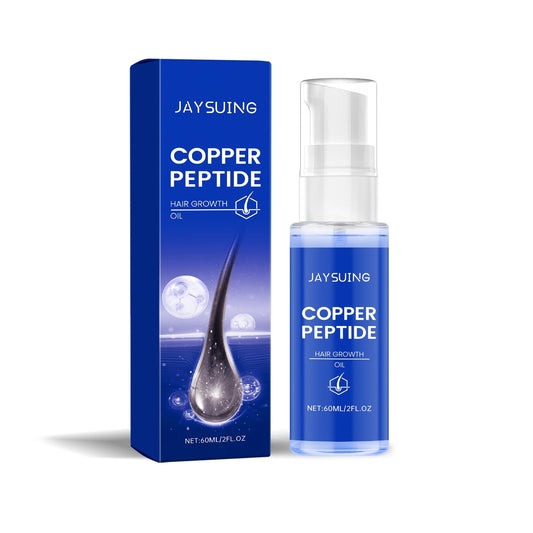 Jaysuing Copper Peptide hair growth oil packaging on a white background
