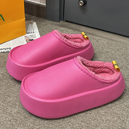 Cotton Slippers Female Winter Home Outside Wear Cotton Slippers Female Winter Home Outsi | Ectron Online