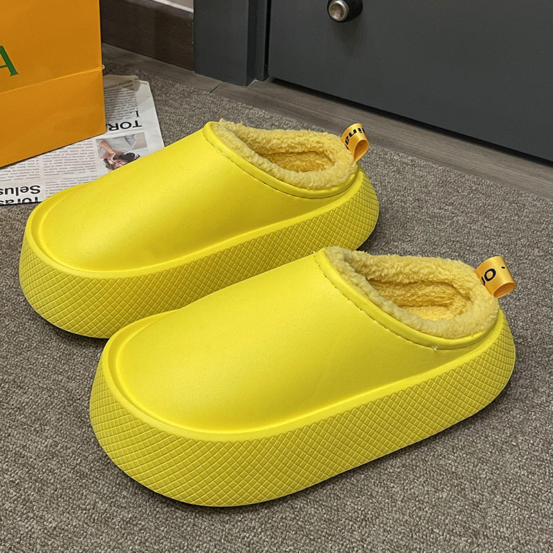 Cotton Slippers Female Winter Home Outside Wear Cotton Slippers Female Winter Home Outsi | Ectron Online