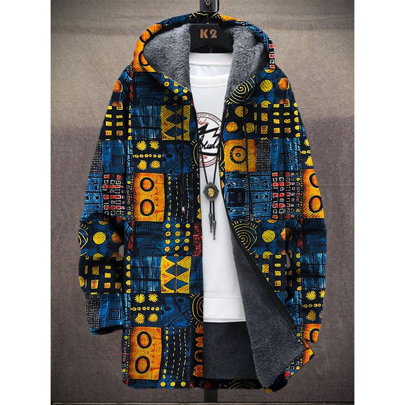 Digital Print Padded Fleece Jacket Fashion Digital Printing Fleece Padded C | Ectron Online