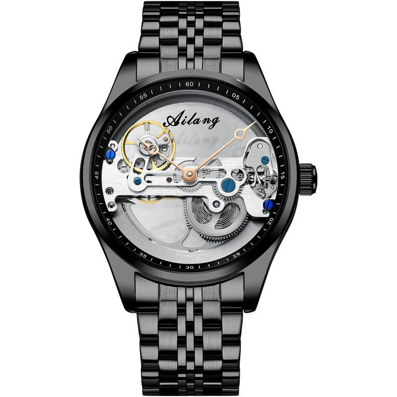 Timeless Elegance | Automatic Hollow Mechanical Watch Automatic Hollow Mechanical Watch Generation Hair | Ectron Online
