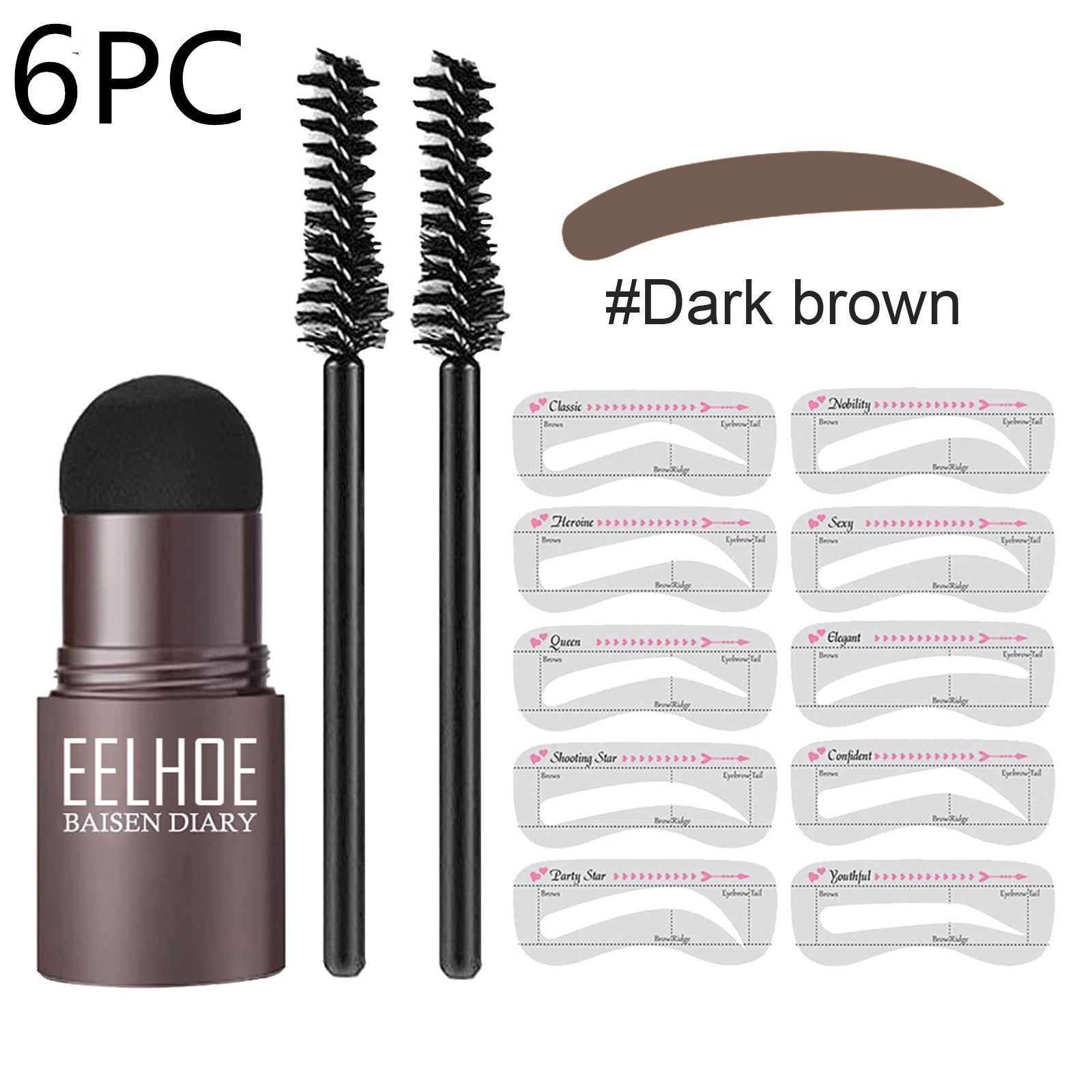 Eyebrow Mold Set Makeup Powder Eyebrow Mold Set Makeup Powder | Ectron Online
