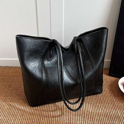 Casual Retro Shoulder Bag Commuter Tote Casual Retro Shoulder Bag Texture Class | Ectron Online