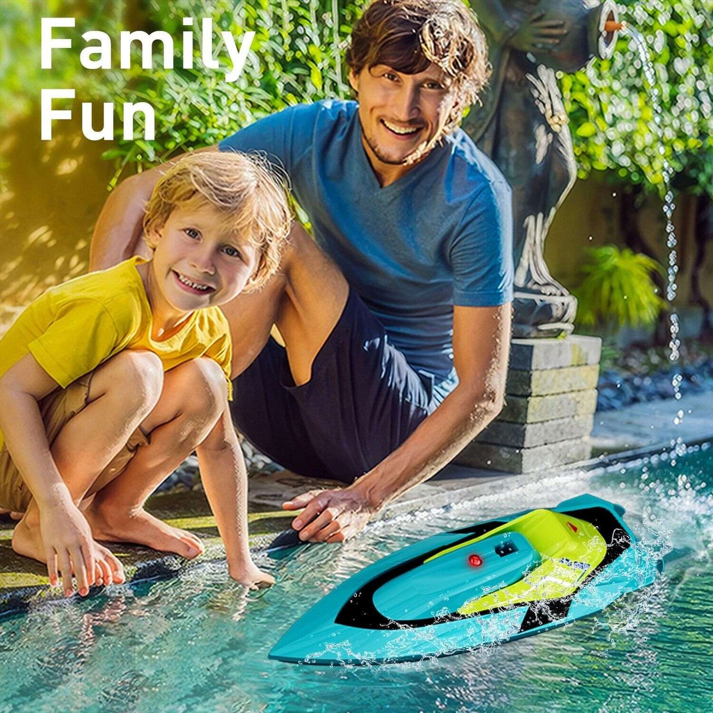 S5 Fast RC Boat - 20+ MPH High Speed Racing Boat for Pools & Lakes S5 Fast RC Boat For Pools And Lakes 2.4 | Ectron Online