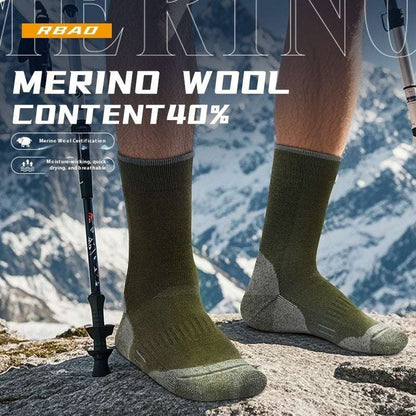 Outdoor Mountain Socks Men And Women Mernu Wool Socks Winter