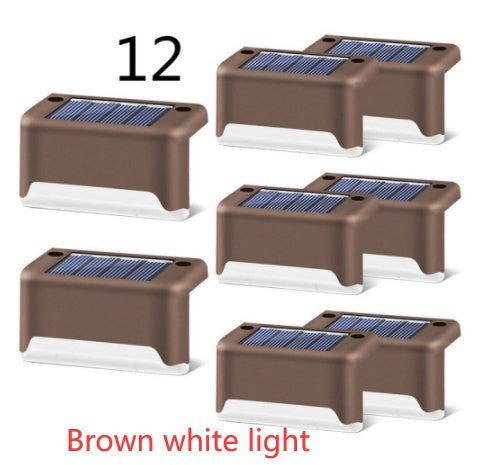 New Upgrade Waterproof LED Solar Fence Lamp Solar Deck Lights Solar Step Light Outdoor For Patio Stairs Garden Pathway Step Yard New Upgrade Waterproof LED Solar Fence L | Ectron Online