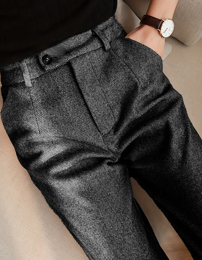 Women's High Waist Slimming Straight Trousers Women's High Waist Slimming And Straight | Ectron Online