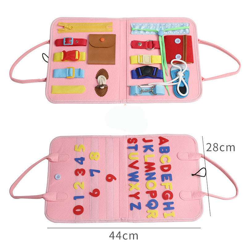 Children's Busy Book & Board New Busy Book Children's Busy Board Dres | Ectron Online
