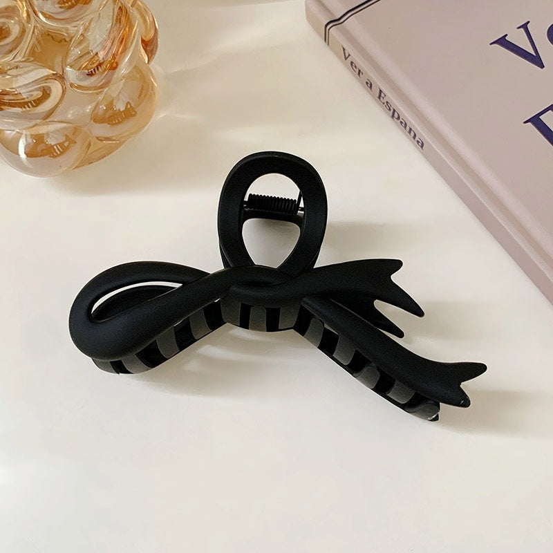 Maillard Bowknot Hair Grip – Elegant 12cm Accessory for Women Maillard Ribbon Bowknot Grip Advanced Se | Ectron Online