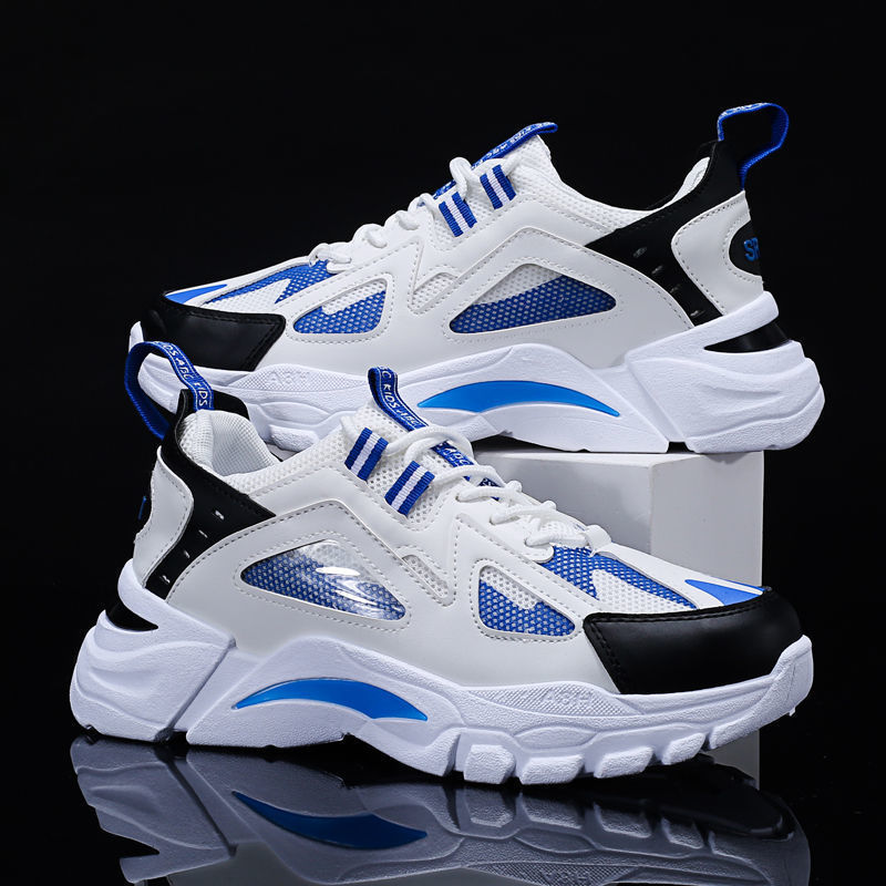Men’s White Sneakers – Non-Slip Walking & Running Sports Shoes White Sneakers Men Non Slip Walking Runn | Ectron Online